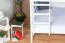 Bunk Bed 160 x 190 cm | Easy Premium Line K24/n | Solid Beech Wood | White Lacquered | Convertible