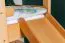 Bunk Bed with Slide 90 x 190 cm | Solid Beech Wood | Convertible to Two Single Beds | Natural Lacquer | Easy Premium Line K27/n