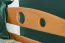 Bunk Bed with Slide 90 x 190 cm | Solid Beech Wood | Convertible to Two Single Beds | Natural Lacquer | Easy Premium Line K27/n