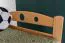 Bunk Bed with Slide 80 x 200 cm | Solid Beech Wood, Natural Lacquer | Convertible to Two Single Beds | Easy Premium Line K27/n