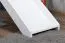 White Bunk Bed with Slide | 80 x 190 cm | Solid Beech Wood | Divisible to Two Beds | "Easy Premium Line" K27/n