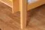 Large Bunk Bed with Slide 140 x 190 cm | Solid Beech Wood | Natural Lacquered | Convertible to Two Single Beds | Easy Premium Line K32/n