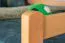Large Bunk Bed with Slide 160 x 190 cm | Solid Beech Wood | Natural Lacquered | Converts to Two Single Beds | Easy Premium Line K32/n