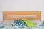 Double bed "Easy Premium Line" K6 in extra length, 140 x 220 cm solid beech wood nature
