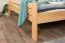 Double Bed "Easy Premium Line" K7 | Solid Beech Wood | 160 x 200 cm | Natural Finish | Modern Design