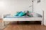 Double Bed Easy Premium Line K7 | 160 x 200 cm | Solid Beech Wood | White Lacquered | Modern Design