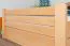Youth Bed Easy Premium Line K7 | Solid Beech Wood | 140 x 200 cm | 2 Drawers & Cover Panel | Natural Finish
