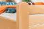 Youth Bed Easy Premium Line K7 | Solid Beech Wood | 140 x 200 cm | 2 Drawers & Cover Panel | Natural Finish