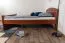 Youth Bed Easy Premium Line K7 | 160 x 200 cm | Solid Beech Wood | Cherry Finish | 1 Cover Panel Included