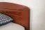Youth Bed Easy Premium Line K7 | 160 x 200 cm | Solid Beech Wood | Cherry Finish | 1 Cover Panel Included