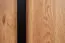 Chest of Drawers Slatina 08 | Oak / Black | Part Solid Wood | 71 x 140 x 45 cm | Modern Push-to-Open