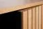 Chest of Drawers Slatina 08 | Oak / Black | Part Solid Wood | 71 x 140 x 45 cm | Modern Push-to-Open