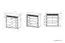 Chest of Drawers Tempe 05 | Nut Colours / White High Gloss | 4 Drawers | 94 x 92 x 41 cm