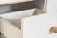 Children's Chest of Drawers Egvad 09 | White / Beech | 95 x 120 x 40 cm | 2 Doors, 3 Drawers, 6 Compartments