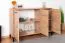 Pandrup 10 Chest of Drawers | Oak Finish | 83 x 120 x 40 cm | 3 Doors, 4 Compartments