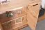 Pandrup 10 Chest of Drawers | Oak Finish | 83 x 120 x 40 cm | 3 Doors, 4 Compartments