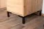 Desk Pandrup 23 | Oak / Black | 75 x 120 x 51 cm | 1 Door, 1 Drawer, 2 Compartments