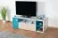Children's TV Base Cabinet Aalst 24 | Oak/White/Blue | 40 x 120 x 50 cm | Modern & Durable