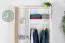 Children's Wardrobe Aalst 17 | Oak/White/Blue | 190 x 80 x 50 cm | Modern Hinged Door Closet