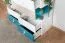 Youth Chest of Drawers Aalst 22 | Oak/White/Blue | Modern Design | 90 x 110 x 40 cm