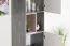 Children's Wardrobe Lede 05 | Grey/Oak/White | 190 x 45 x 40 cm | Modern, Durable, Stylish
