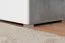 Children's Wardrobe Lede 05 | Grey/Oak/White | 190 x 45 x 40 cm | Modern, Durable, Stylish