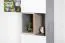 Children's Wardrobe Lede 05 | Grey/Oak/White | 190 x 45 x 40 cm | Modern, Durable, Stylish