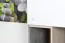 Children's Wardrobe Lede 05 | Grey/Oak/White | 190 x 45 x 40 cm | Modern, Durable, Stylish
