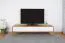 Timaru 22 TV Cabinet, Oiled Wild Oak / White, Partially Solid Wood - Dimensions: 33 x 134 x 40 cm (H x W x D)