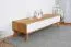 Timaru 22 TV Cabinet, Oiled Wild Oak / White, Partially Solid Wood - Dimensions: 33 x 134 x 40 cm (H x W x D)