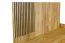 Calmuco 13 Single Bed | Oak Craft Gold & Black | 120 x 200 cm Lying Surface | Guest Bed | Ribbed Headboard