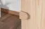 Skalle 13 Youth Bedside Cabinet | Light Brown | 62 x 39 x 46 cm | Modern Design, Mobile, Adjustable Door
