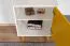 Youth Nightstand Syrina 14 | White/Yellow | 72 x 54 x 45 cm | Modern Design | Soft Close