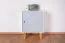 Youth room - Nightstand Syrina 14, Color: White / Blue - Dimensions: 72 x 54 x 45 cm (H x W x D)
