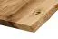 Coffee table Masterton 25 solid oiled Wild Oak - Measurements: 80 x 80 x 49 cm (W x D x H)
