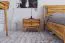 Bedside Cabinet Otago 05 | Solid Oiled Wild Oak | 43 x 55 x 39 cm | Premium Design