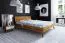 Timaru 15 Bedside Cabinet | Oiled Wild Oak & White | Semi-Solid | 33 x 47 x 30 cm