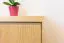 1 door Sideboard Columba 08, solid pine wood, clearly varnished - H79 x W60 x D50 cm