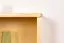 120cm Standard Bookcase Junco 52B, solid pine, clearly varnished - H120 x W80 x D42 cm