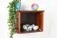 Wall shelf solid pine wood, Walnut colours Junco 335 - 30 x 40 x 24 cm (H x W x D)