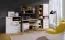 Modern Desk Fafe 02 | Oak Riviera & White | 87 x 110 x 55 cm | Drawer & Storage