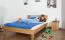 Solid Wood Youth Bed | Oiled Oak | Wooden Nature 02 | 120 x 200 cm | Premium Craftsmanship
