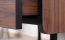 TV Base Cabinet Mairenke 07 | Walnut / Black Matt | 47 x 150 x 40 cm | Modern Design