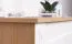 TV Base Unit Bambey 13 | Oak / White | 70 x 134 x 39 cm | Modern Design, 2 Drawers, 1 Door