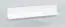 Suspended rack / Wall shelf Antioch 11, Colour: Glossy White / Grey Light - Measurements: 29 x 120 x 18 cm (h x w x d)