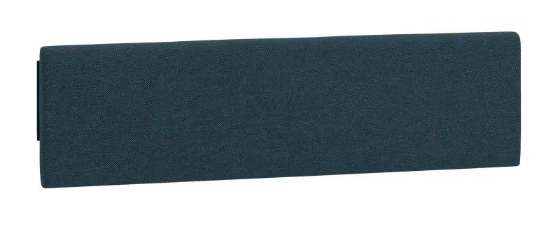 Headboard Upholstery for Single Bed or Guest Bed Aegir 23/24/25 | Navy Blue | 34 x 125 x 4 cm