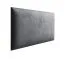 Upholstery Panels Set of 10 | Anthracite Velour Cover | 38 x 30 cm | Easy-Clean Surface