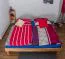 Futon Bed Solid Wood | Wooden Nature 04 | Oiled Beech Heartwood | 200 x 200 cm