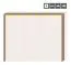 LED frame for sliding door wardrobe / wardrobe Gataivai 07 and 08, Colour: Walnut