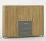 Chest of Drawers Ciomas 04 | Sonoma Oak / Grey | 104 x 135 x 40 cm | Modern Storage